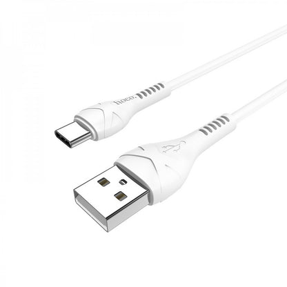 USB C cable 3A (1m) Hoco X37 – White