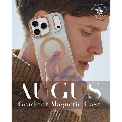 Polo Augus Silicone Case with Magsafe iPhone 17 Pro — Orange