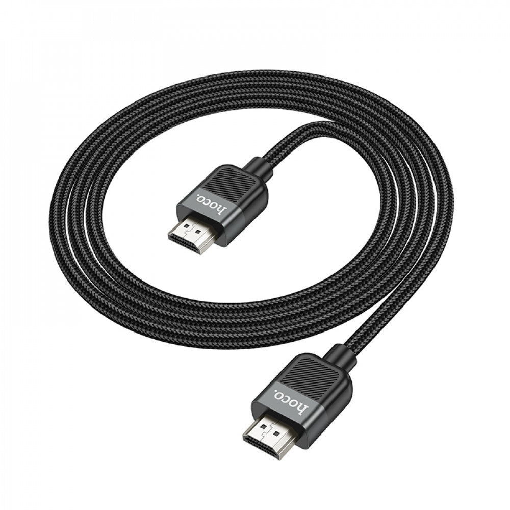 HDMI 2.0 Male to Male 4K HD Data Cable (1m) – Hoco US09 – Black