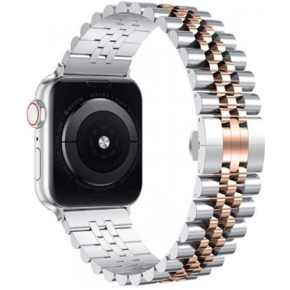 Reminets Rolex 5 Bead – Apple Watch 42 mm | 44mm | 45mm | 49mm Rose Gold