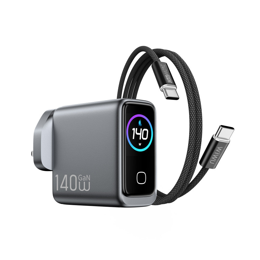 Home Charger | 140W | GaN | 3 PD3.0 |  QC3.0 — Wiwu CHG200
