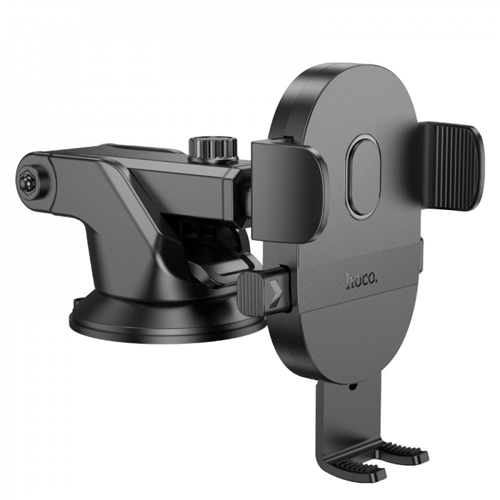 Car Holder Hoco H19 Mighty one-button (center console) – Black