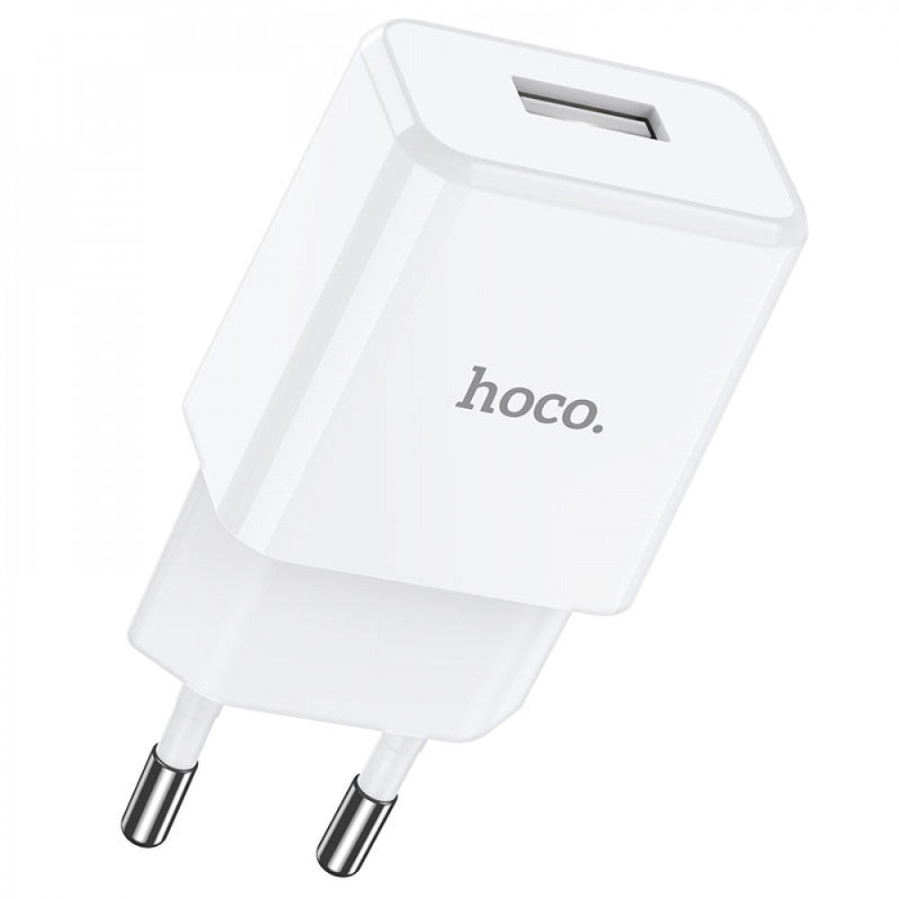 Home Charger 2.1A 1U Micro Cable (1m) Hoco N9 – White