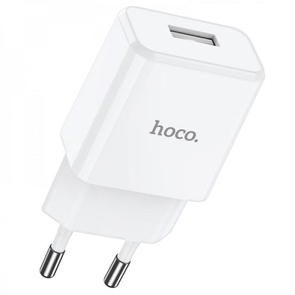 Home Charger 2.1A 1U Micro Cable (1m) Hoco N9 – White