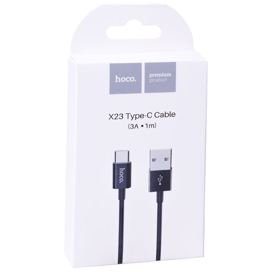 USB C cable 2A (1m) Hoco X23 – Black