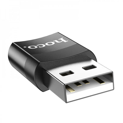 Adapter USB A To USB C Hoco UA17 – Black