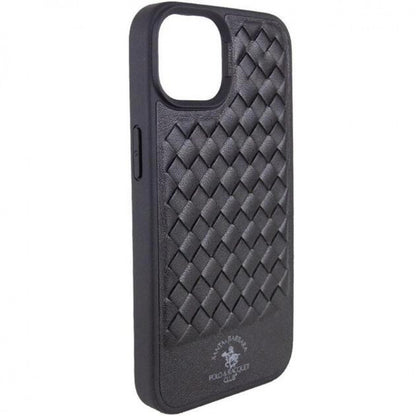 Polo Ravel Leather Case iPhone 14 Pro Max - Black