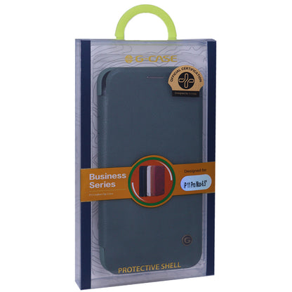 Cover Cases G-Case Business Series Leather Case iPhone 11 Pro Max - Green