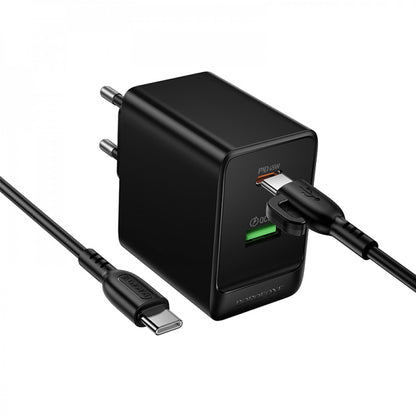 Home Charger 45W PD QC3.0 C to C Cable (1m) Borofone BAS16A