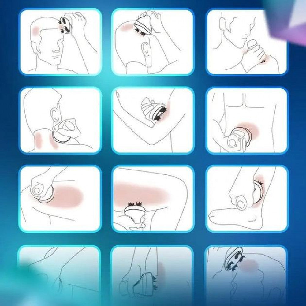 K101 Head Massager Non-Irritating Skin