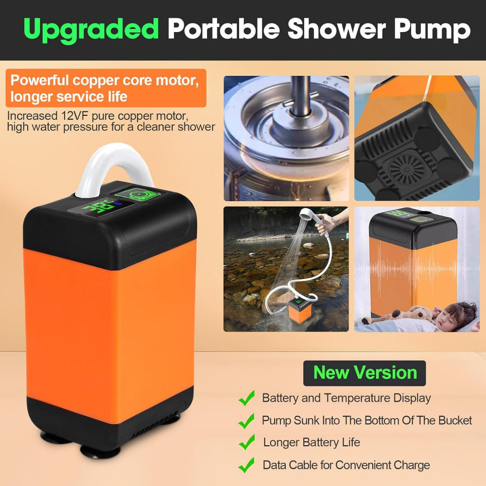 Portable shower 7800 mAh HS-01