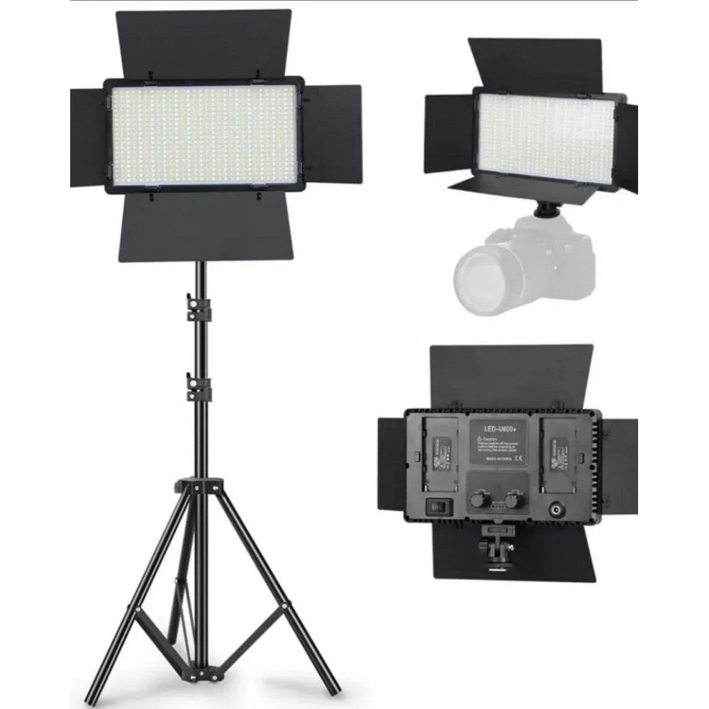 Video light lamp LED U800E RGB 29x17 cm 960 Lights 3200K-6500K Remote