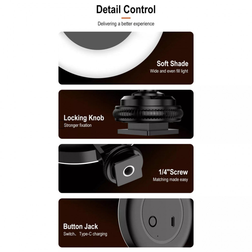 Round LED lamp D07 RGB 36W color 3000-6500K