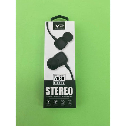 Headphones with microphone 3.5mm – Veron VH05 Soft Bass – Black