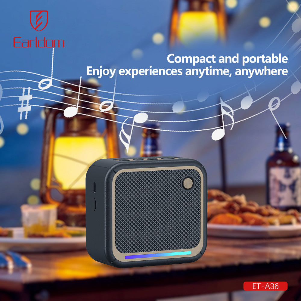 Портативна колонка Earldom ET-A36  — Milk White