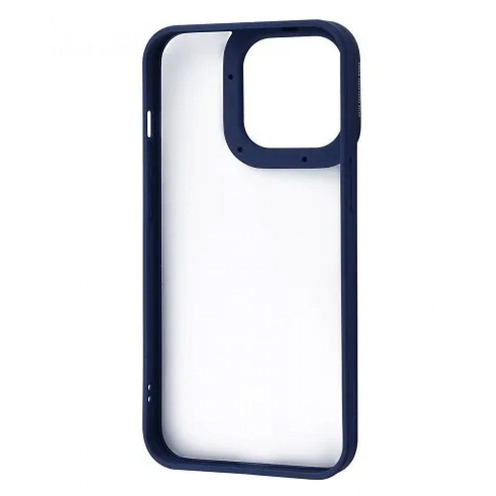 Cover Cases Baseus (ARJT000803) Crystal Phone Case For iP13 Pro Max 6.7inch 2021 Blue — ARJT000803 Blue