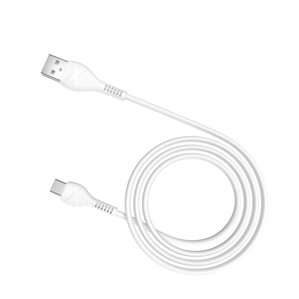 USB C cable 3A (1m) Hoco X37 – White