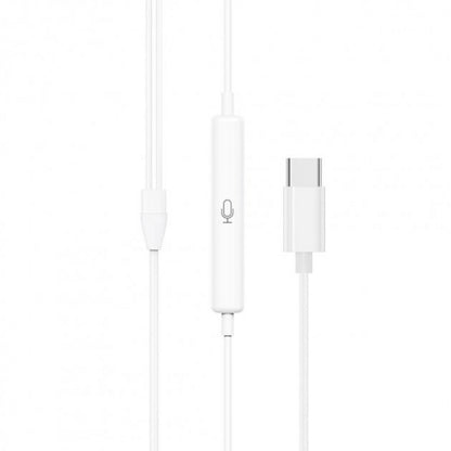 Type C headphones with microphone Borofone BM60 Original Series – White