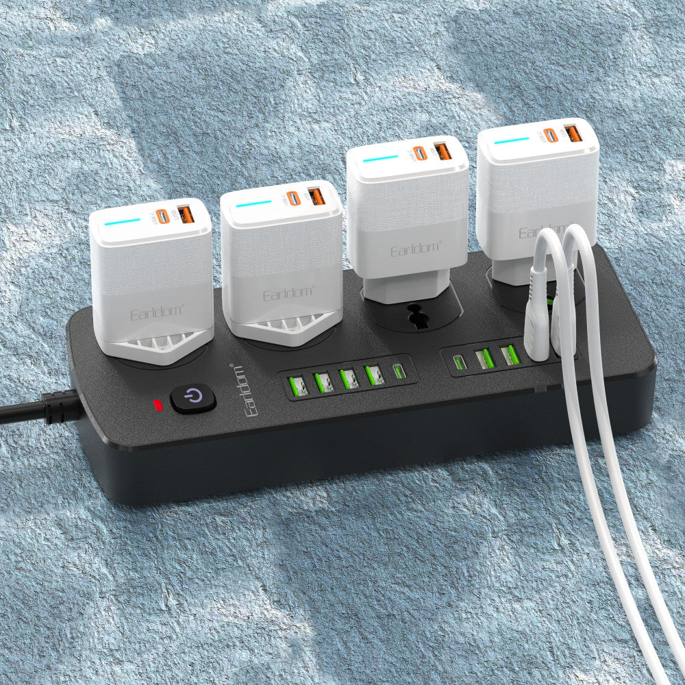 Фільтр живлення 8U | 4P | 2C — Earldom ES-SC11