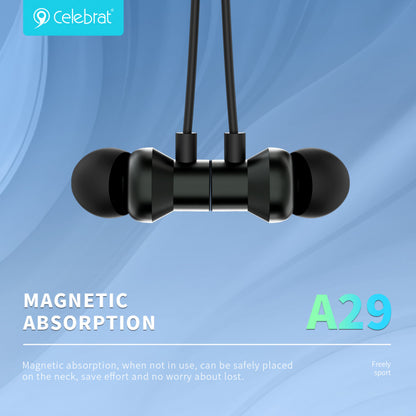 Bluetooth headphones Celebrat A29 – Black