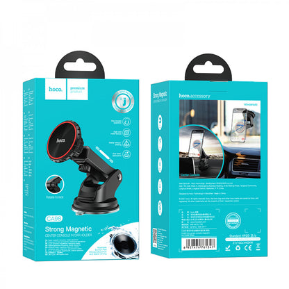 Car Holder – Hoco CA98 City center console magnetic – black