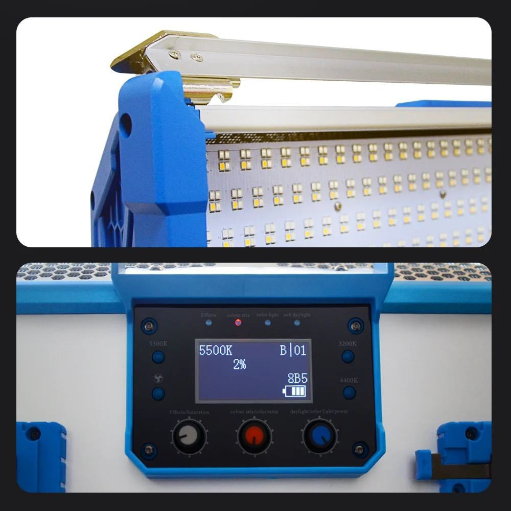 LED video light lamp Veron AI-3000Bi 300W 3200-5600K effective distance 30m