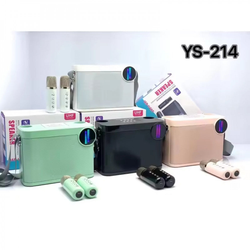 Bluetooth Speaker &amp; 2 Microphones – YS-214