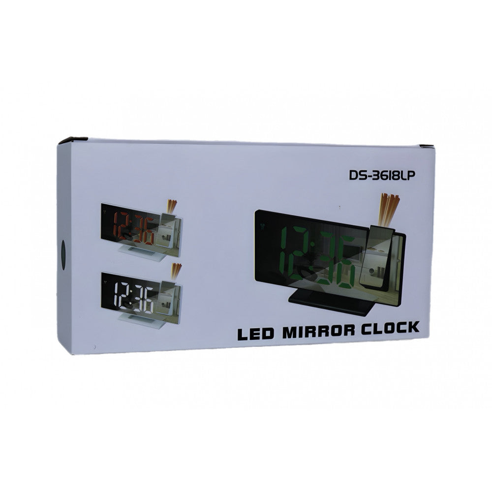 Digital clock with projection DS-3618LP