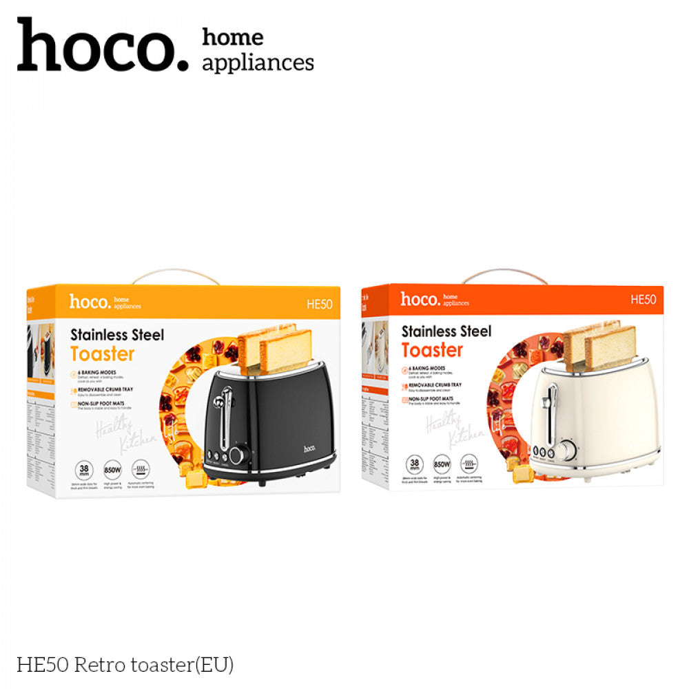 Тостер Hoco HE50 — Black