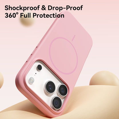 Rock Armor Matte Series TPU Case with Magsafe — iPhone 17 Pro Max — Pink