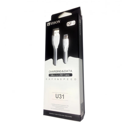 Cable Micro 2A (1m) Celebrat U31 MultiColor