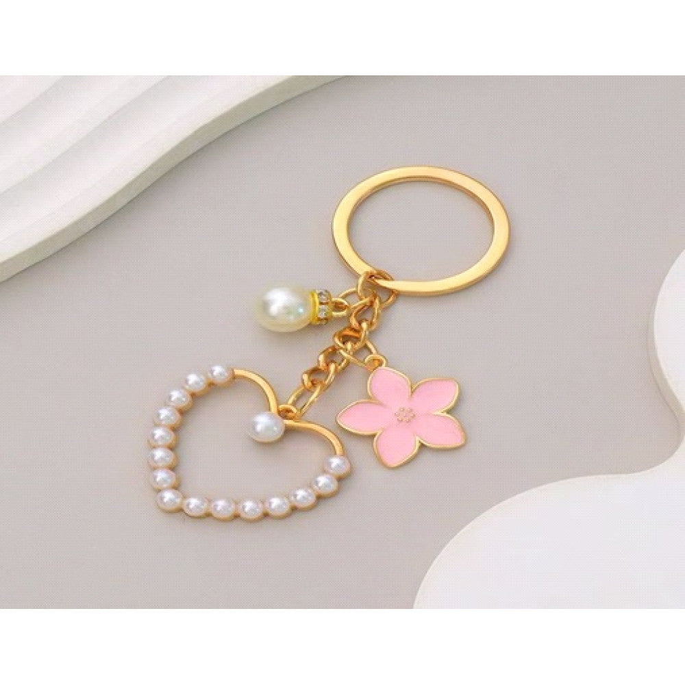 Брелок Pearl Heart  — Flower