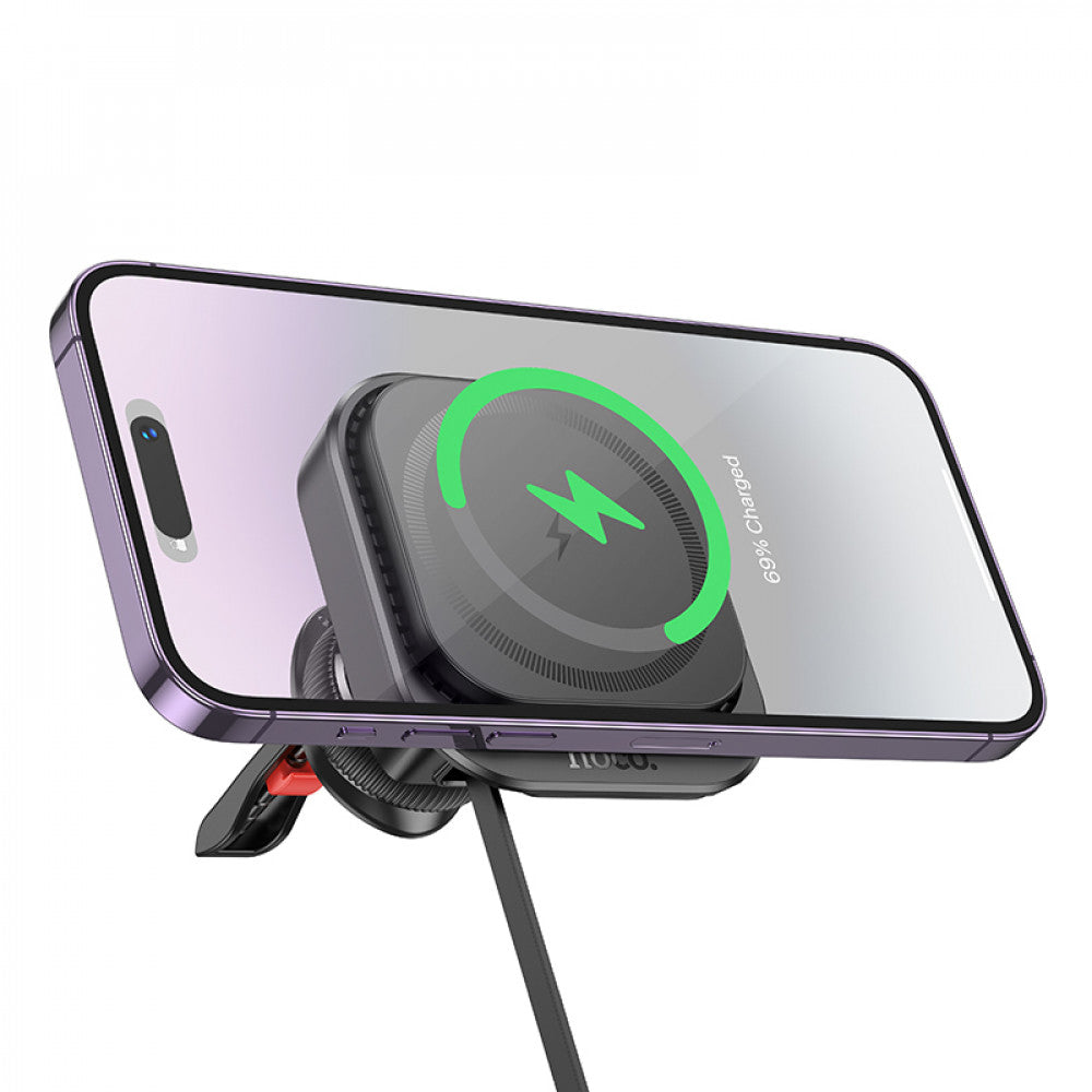 Car Holder – Hoco HW23 Magic magnetic wireless fast charging