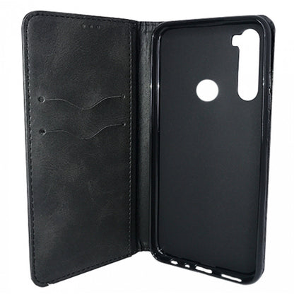 Book Cases Leather Book Case Xiaomi Redmi Note 8 — Black