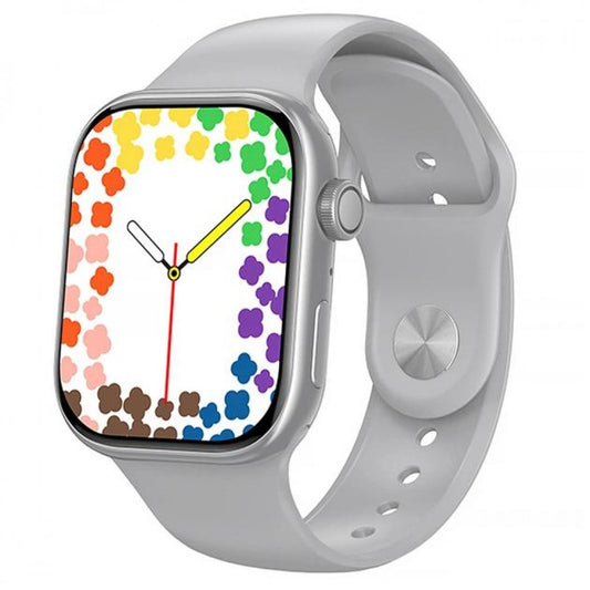 Smart Sports Watch (Call Version) Borofone BD14 Plus — Silver