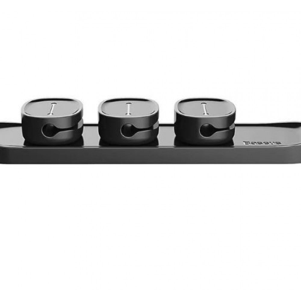 Baseus Cable Holder (ACWDJ) - ACWDJ-01 Black