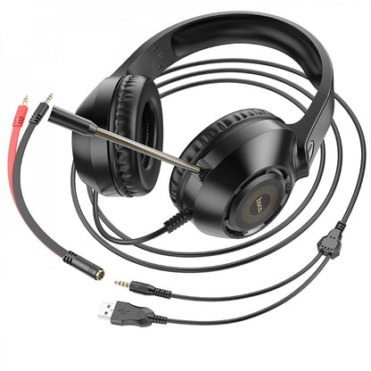Gaming Headset Hoco W108 – Black