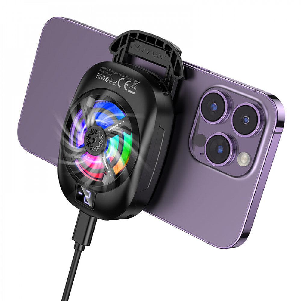 Портативный мини вентилятор Hoco GM76