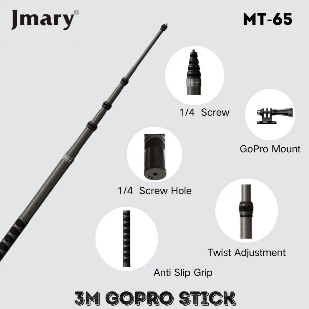 Monopod Selfie Stick 3м Jmary MT-65