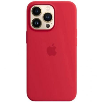 Original Silicone Case Full Size iPhone 15 Pro Max — Hermes Orange (81)