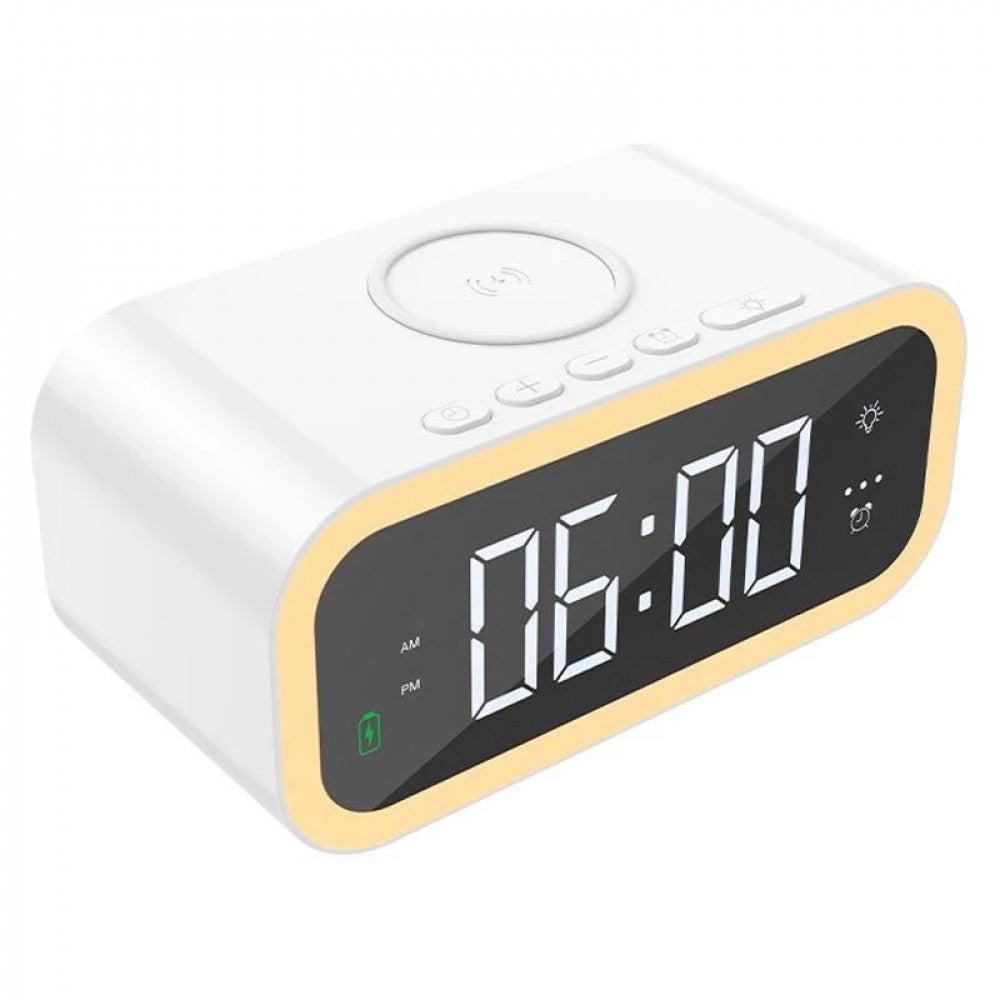 Wireless Charger + Alarm Clock - WiWU Wi-W015