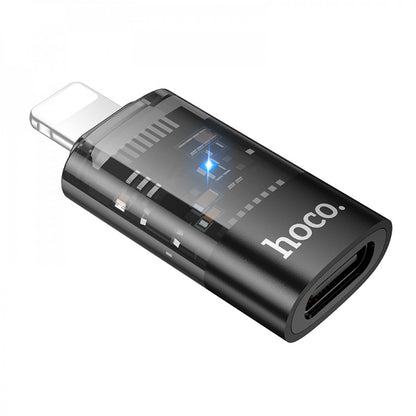 Adapter Lightning To USB C Hoco UA36A — Black