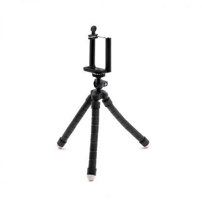 Гибкий мини-штатив тринога трипод для телефона и камеры (осьминог, паук) GoPro экшн камеры 25 см — Red