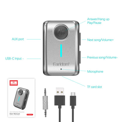 Bluetooth Audio Receiver Earldom ET-BR16