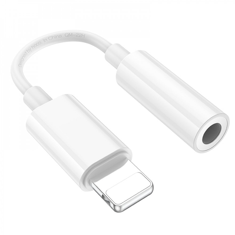 Adapter Lightning To 3.5mm – Hoco LS34 – White