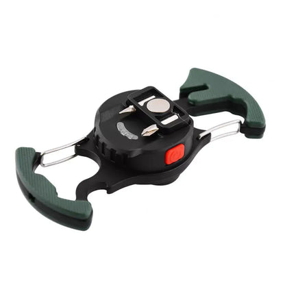 Rechargeable LED Flashlight W5146 with Type-C (7 modes, carabiner, knife, magnet)