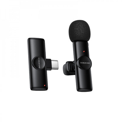 Беспроводной микрофон для телефона USB C — Borofone BFK16