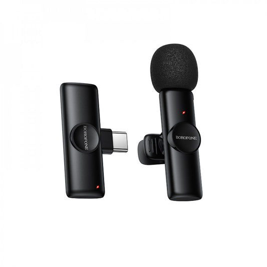 Беспроводной микрофон для телефона USB C — Borofone BFK16