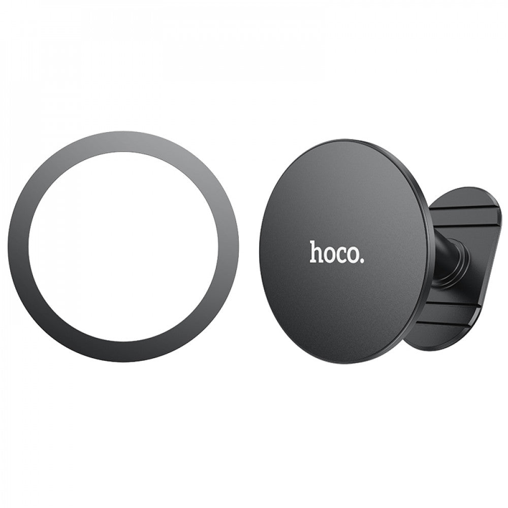 Car Holder Hoco H13 Fine jade ring magnetic (center console) – black