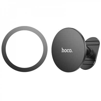 Car Holder Hoco H13 Fine jade ring magnetic (center console) – black